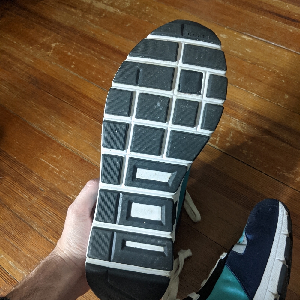 Gucci satin web runner sneakers - Picture 7 of 10